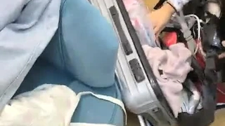 帕劳群岛玩瑜伽的一个完美少妇2